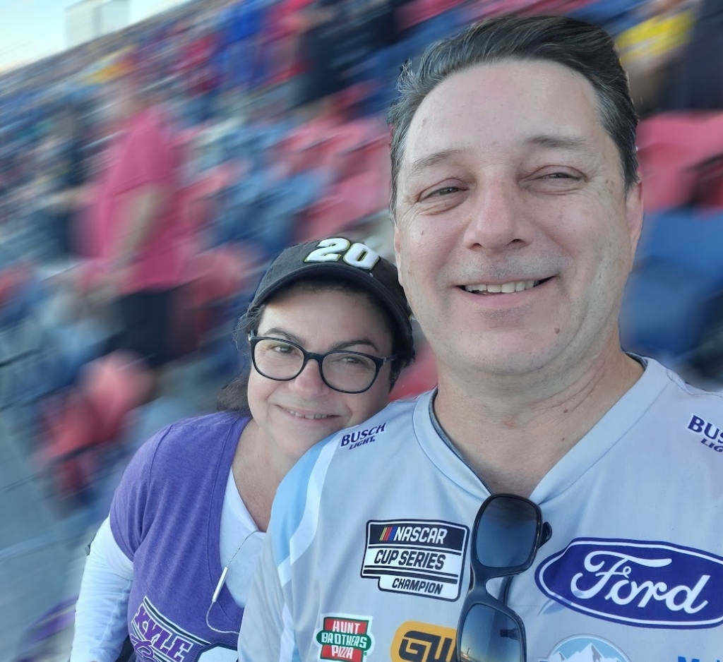 Eugene and Maureen Salvatore at NASCAR Championship Weekend